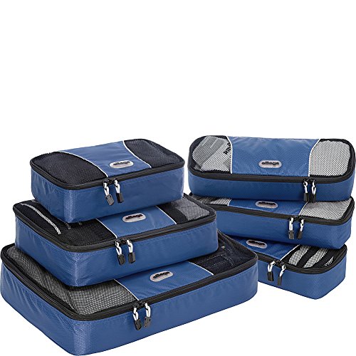 eBags Packing Cubes - 6pc Value Set
