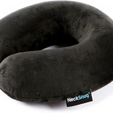 NeckSnug™ Luxury Memory Foam Travel Pillow - Perfect For Car Airplane and