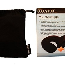 The Globetrotter Inflatable Travel Pillow for Airplane - Adjustable Head and