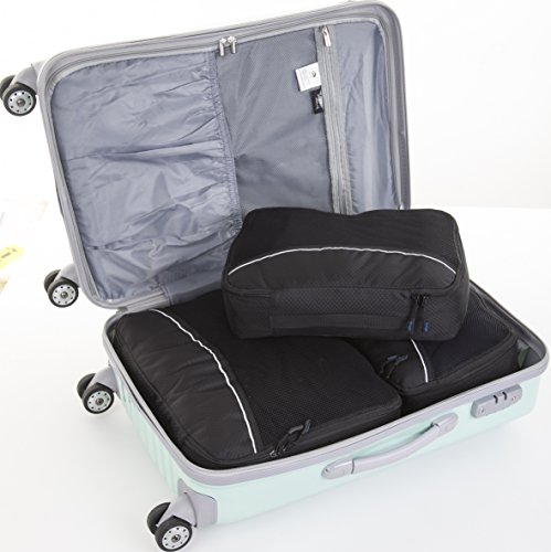 Bago Packing Cubes 4pcs Value Set for Travel - Plus 6pcs Organizer Bags